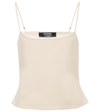 JACQUEMUS LE HAUT TANGELO WOOL-BLEND TANK TOP