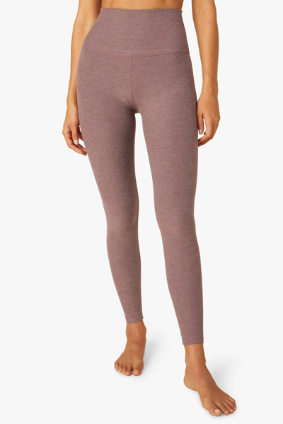 Beyond Yoga Spacedye Caught In The Midi High Waisted Legging In Brown