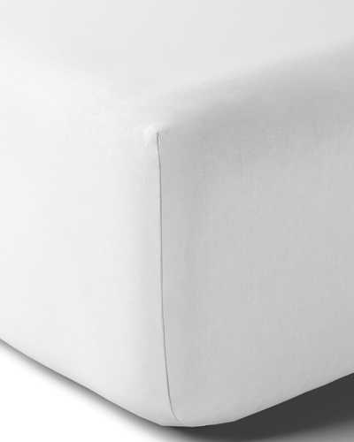Anne De Solene Vexin 200 Thread-count Queen Fitted Sheet In Turterelle