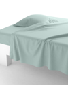 Anne De Solene Vexin 200 Thread-count King Flat Sheet In Cumulus