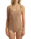 Commando Butter Scoop Neck Spandex Camisole In Toffee