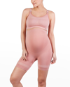 Cache Coeur Maternity Woma Sport Shorts In Pink
