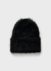 Totême Alpaca Knit Beanie Black In Black
