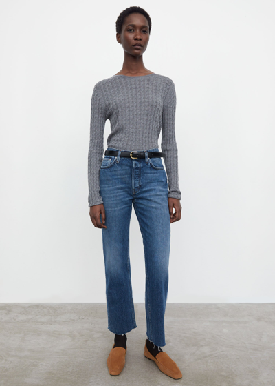 Totême Classic Cut Denim Mid Blue