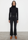 Totême Cropped Kick Denim Faded Black