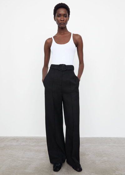 Totême Scoop Neck Rib Tank White