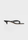 Totême Toteme Women Flip Flop Kitten Heels In Black