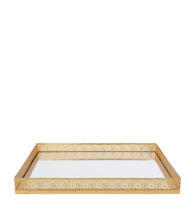 Villari Marbella Gold-plated Medium Tray