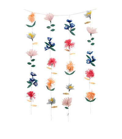 Meri Meri Paper Flower Wall In Multi