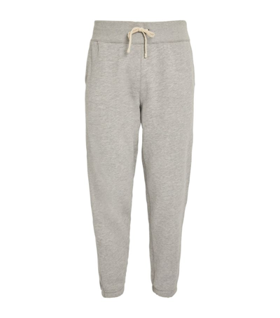 Polo Ralph Lauren Double-knit Sweatpants In Grey