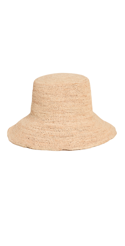 Hat Attack Chic Crochet Bucket Hat In Natural