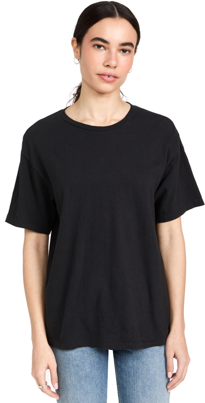 Re/done 90s Easy Tee Washed Black