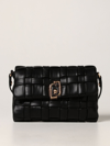Liu •jo Bag In Woven Synthetic Leather In Black