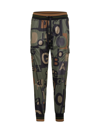 DOLCE & GABBANA DOLCE & GABBANA ALLOVER LOGO PRINTED JOGGING PANTS