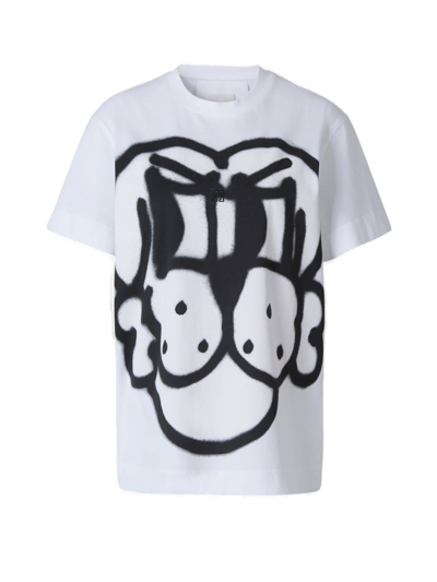 GIVENCHY GIVENCHY DOG PRINTED CREWNECK T