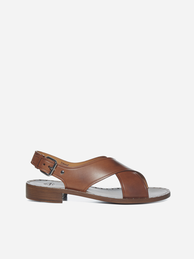 Church's Rhonda Crossover Sandals In Brown