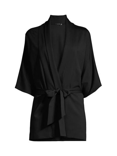Natori Light Weight Ponte T-shirt Dress In Black