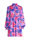 LILLY PULITZER WOMEN'S ARLIE PAINTERLY FLORAL MINIDRESS