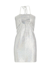 Dodo Bar Or Tal Sequined Minidress In Ivory