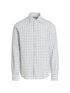 SAKS FIFTH AVENUE MEN'S COLLECTION CHECKERED PRINT LONG-SLEEVE SHIRT