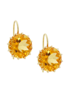 Andrea Fohrman Women's Kat 18k Yellow Gold & Citrine Drop Earrings