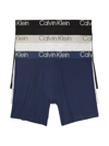 Calvin Klein Ultra-soft Modern 3-piece Boxer Brief Set In Brown