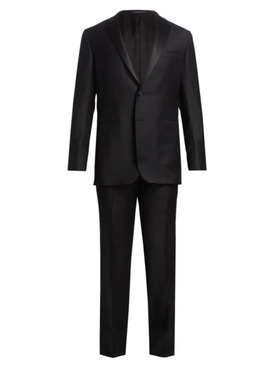 Paul Stuart Super 120 Tuxedo In Black