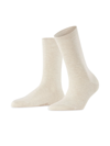 Falke Family Sustainable Cotton Blend Socks In Sand Melange