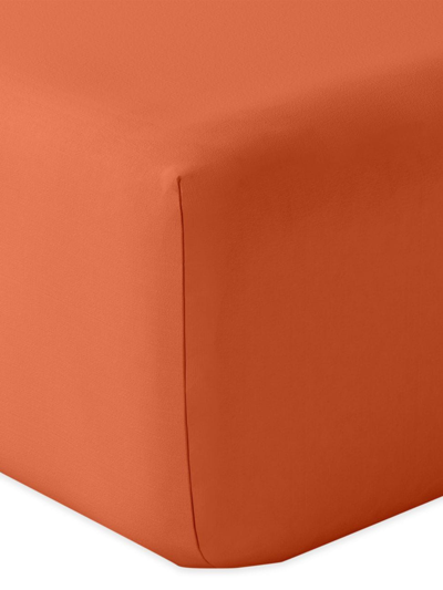 Anne De Solene Vexin Cotton Fitted Sheet In Epices