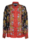 VERSACE JEANS COUTURE SHIRT TWILL PANEL
