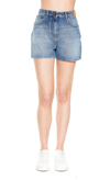 PALM ANGELS STAR DENIM SHORTS