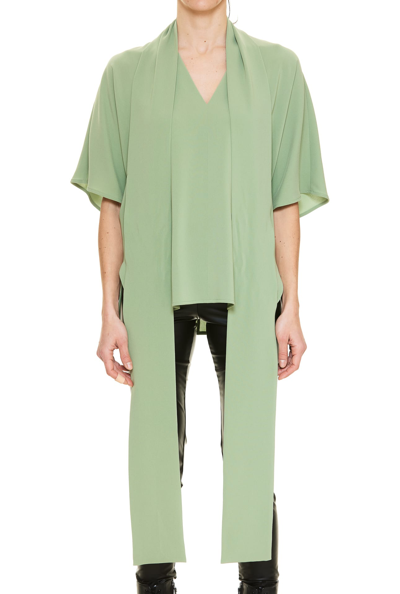 Alberto Biani Bluse Shirt In Green