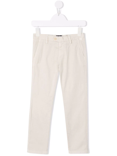 Il Gufo Kids' Straight-leg Chinos In Neutrals