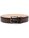 Tod's Adjustable Smooth Finish Belt In Brown