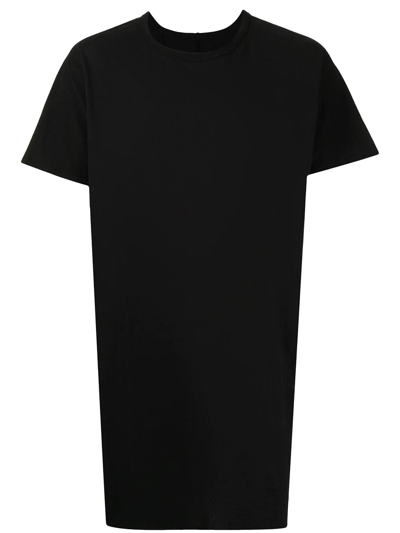 BORIS BIDJAN SABERI RAW-CUT HEM COTTON T-SHIRT