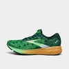 Brooks Women's Ghost 14 Running Shoes In Shamrock Green/yellow