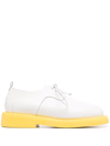 Marsèll Two-tone Leather Brogues In White