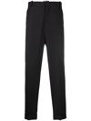 BALMAIN CROPPED TAPERED TROUSERS