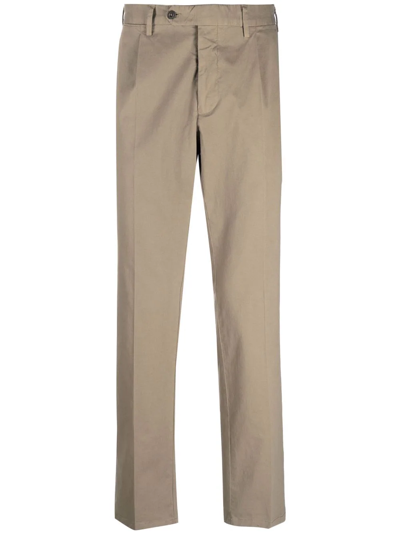 Lardini Straight-leg Chinos In Neutrals