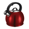 BERLINGER HAUS BERLINGER HAUS BERLINGER HAUS STAINLESS STEEL KETTLE 3.2 QT BURGUNDY COLLECTION