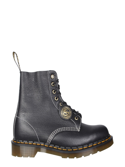 Dr. Martens' 1460 Pascal Boots In Black