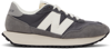New Balance 237 Lace Up Sneakers In Magnet/castlerock