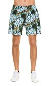 Just Don Wood-print Bermuda Shorts In Multicolor