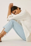 Mother The Insider Cropped Frayed High-rise Flared Jeans In Blue