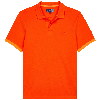 Vilebrequin Men's Organic Terry Polo Shirt In Rouille