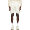 Drôle De Monsieur Cotton Bermudas In Cream