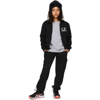 C.p. Company Kids Black Basic Goggle Hoodie