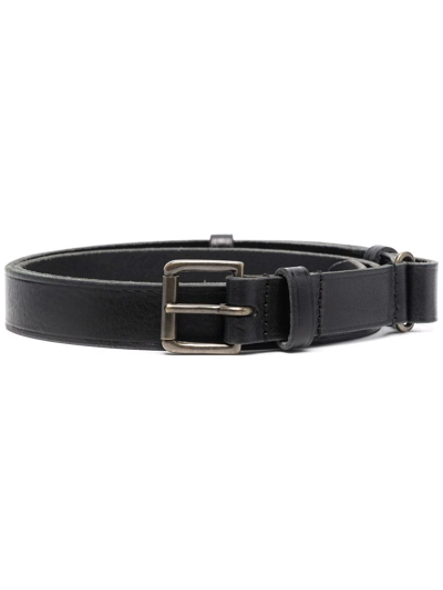 Dsquared2 Buckle-fastening Leather Belt In Black