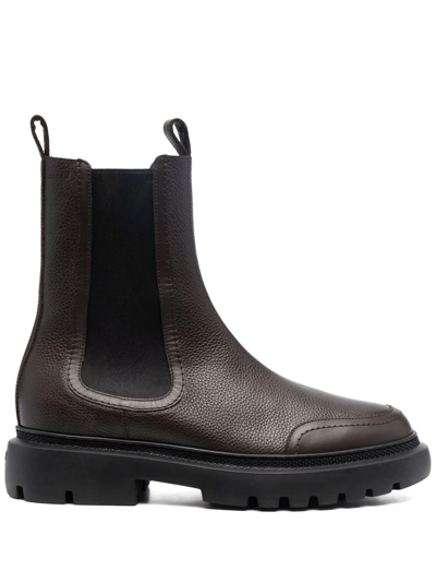 Bally Ginny Ankle Boots In Brown