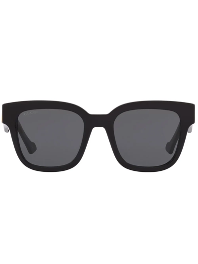 Gucci Gg0998s Logo Sunglasses In Black